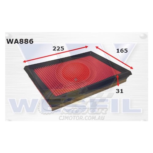 WESFIL AIR FILTER - WA886