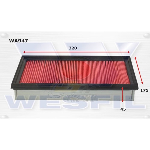 WESFIL AIR FILTER - WA947