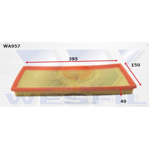 WESFIL AIR FILTER - WA957