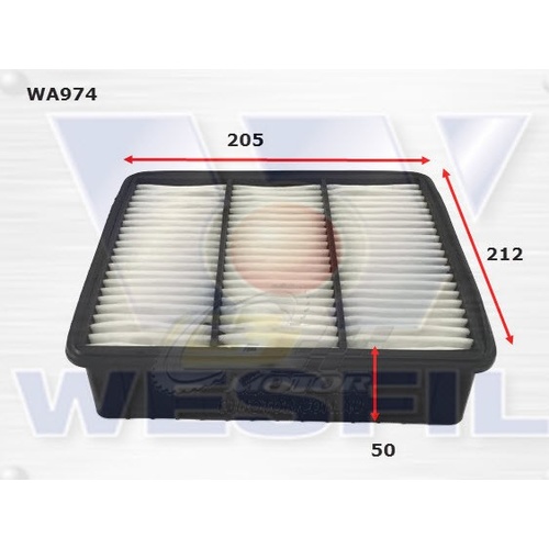 WESFIL AIR FILTER - WA974