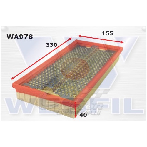 WESFIL AIR FILTER - WA978