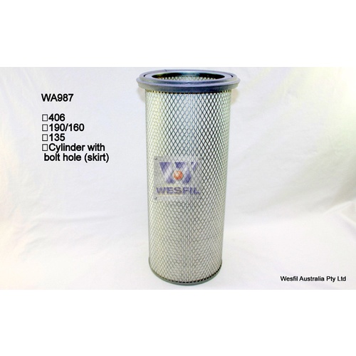 WESFIL AIR FILTER - WA987