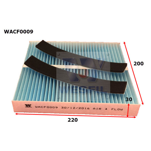 WESFIL CABIN FILTER - WACF0009