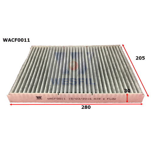 WESFIL CABIN FILTER - WACF0011