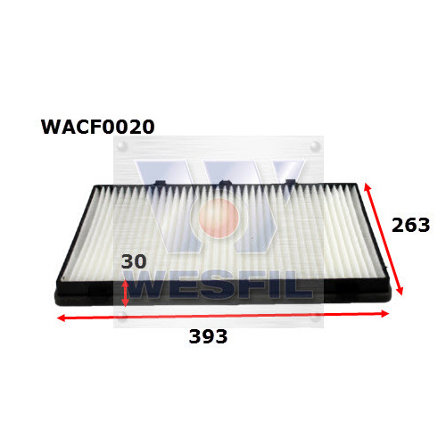 WESFIL CABIN FILTER - WACF0020