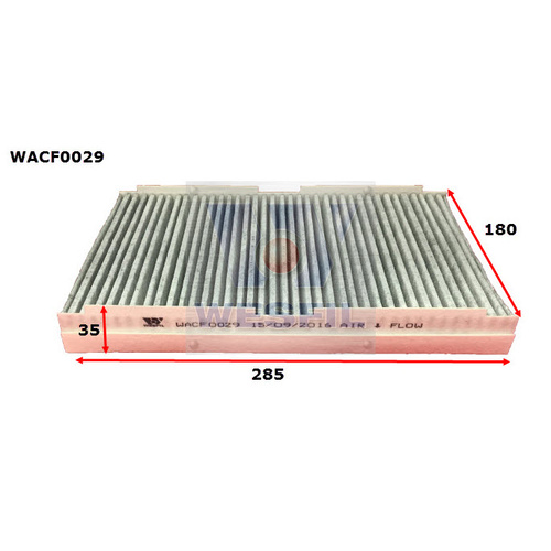 WESFIL CABIN FILTER - WACF0029