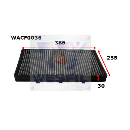 WESFIL CABIN FILTER - WACF0036
