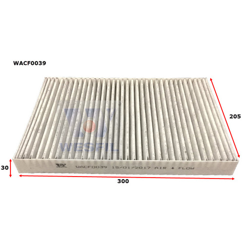 WESFIL CABIN FILTER - WACF0039