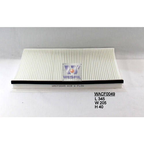 WESFIL CABIN FILTER - WACF0049
