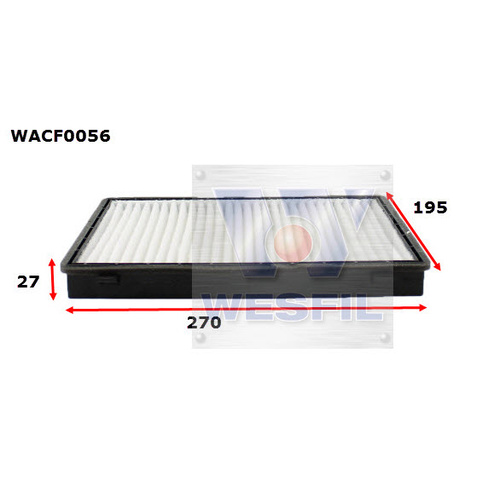 WESFIL CABIN FILTER - WACF0056