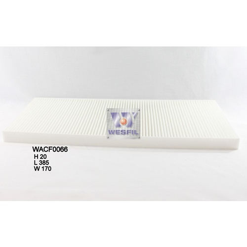 WESFIL CABIN FILTER - WACF0066