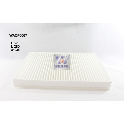 WESFIL CABIN FILTER - WACF0067