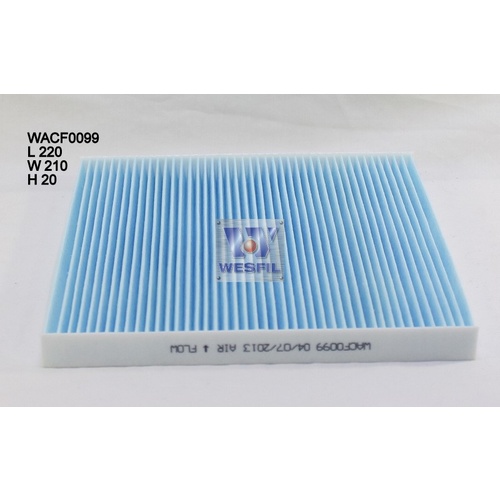 WESFIL CABIN FILTER - WACF0099