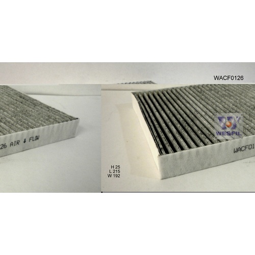 WESFIL CABIN FILTER - WACF0126