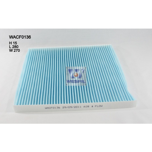 WESFIL CABIN FILTER - WACF0136
