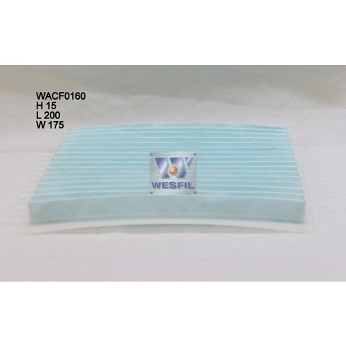 WESFIL CABIN FILTER - WACF0160