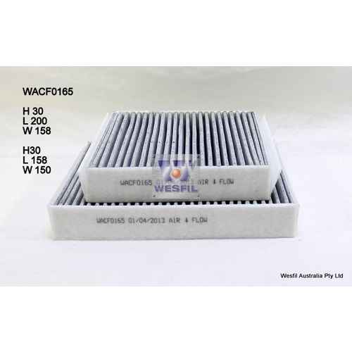 WESFIL CABIN FILTER - WACF0165