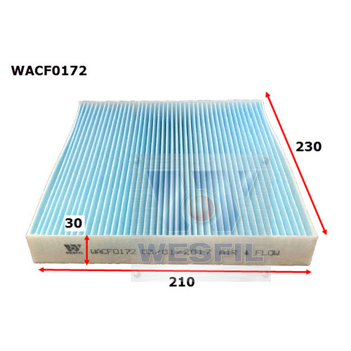 WESFIL CABIN FILTER - WACF0172