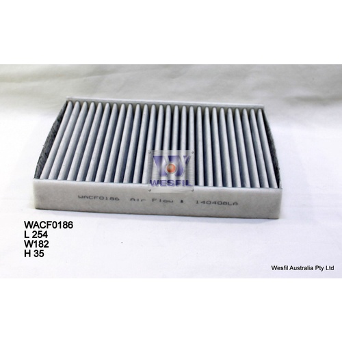 WESFIL CABIN FILTER - WACF0186
