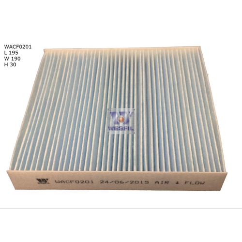 WESFIL CABIN FILTER - WACF0201