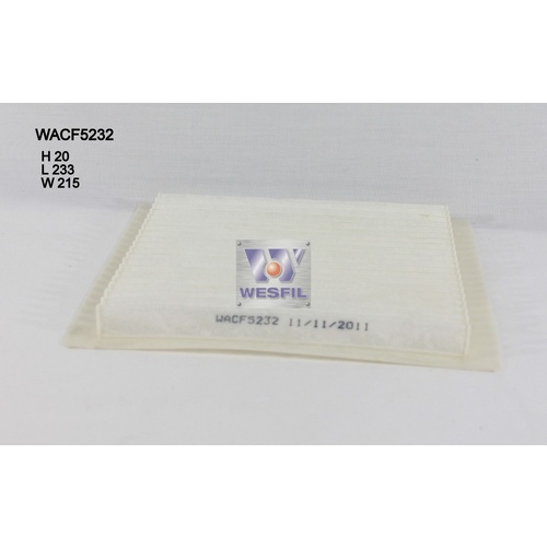 WESFIL CABIN FILTER - WACF5232