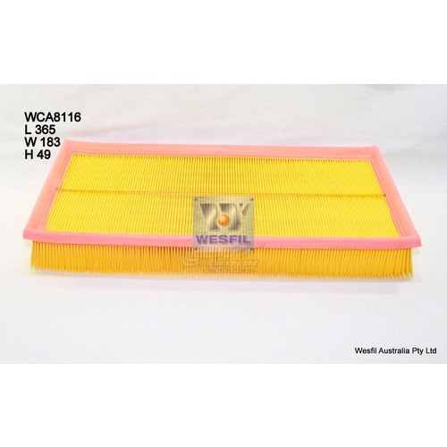 WESFIL AIR FILTER - WCA8116