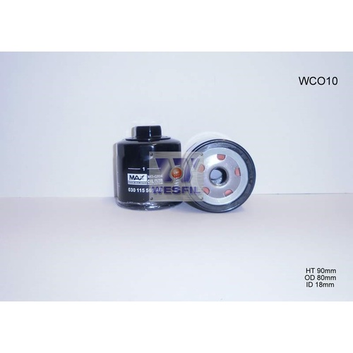 WESFIL OIL FILTER - WCO10