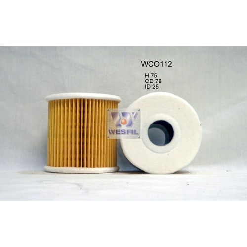 WESFIL OIL FILTER - WCO112