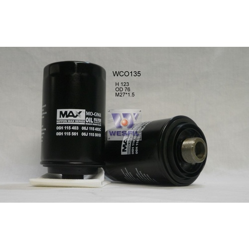 WESFIL OIL FILTER - WCO135
