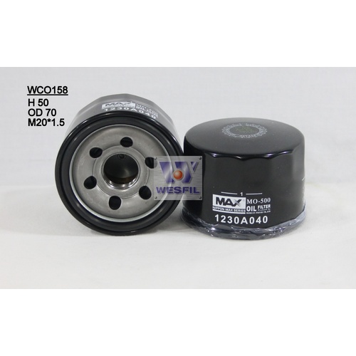 WESFIL OIL FILTER - WCO158