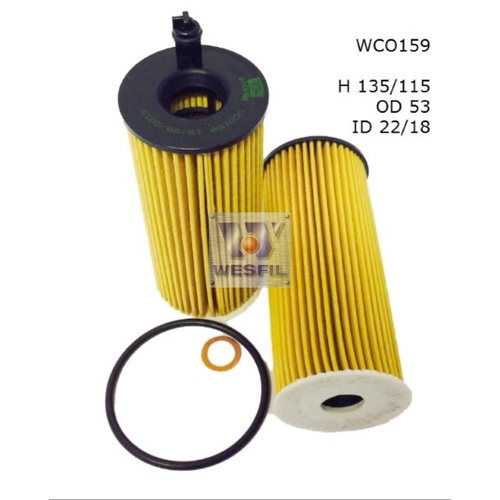 WESFIL OIL FILTER - WCO159
