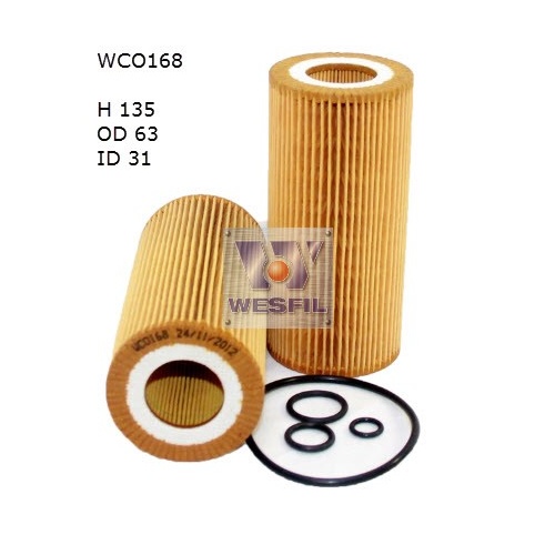 WESFIL OIL FILTER - WCO168