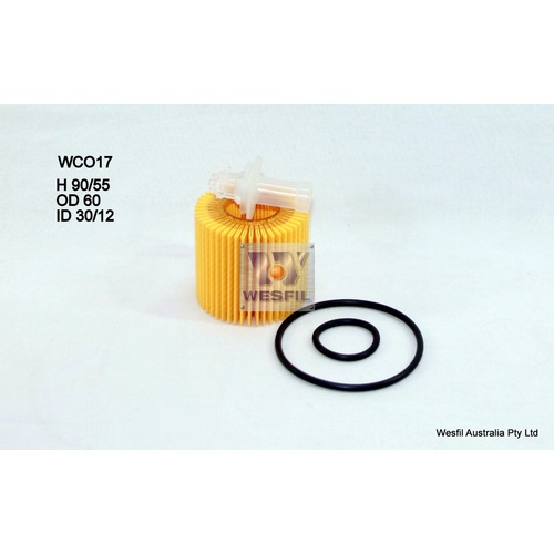 WESFIL OIL FILTER - WCO17