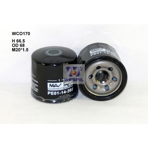 WESFIL OIL FILTER - WCO170