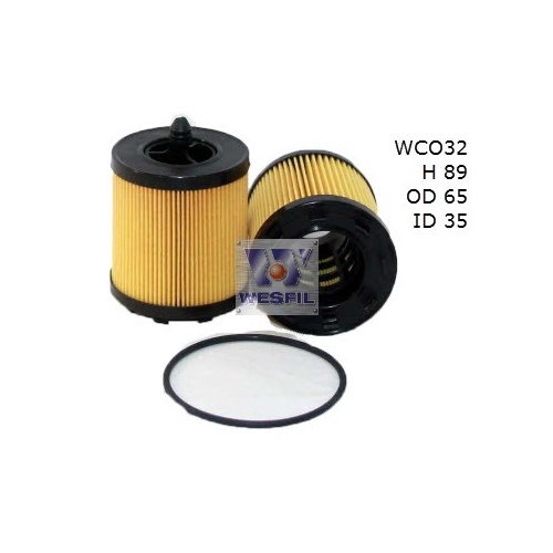 WESFIL OIL FILTER - WCO32
