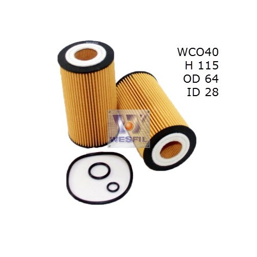 WESFIL OIL FILTER - WCO40
