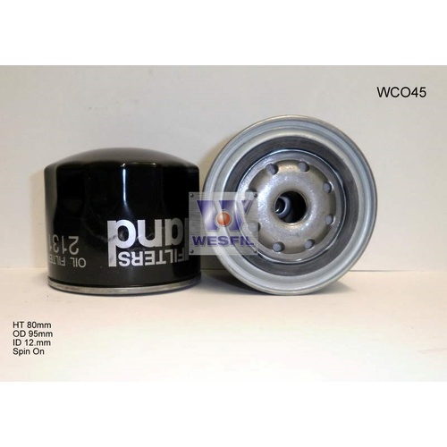WESFIL OIL FILTER - WCO45