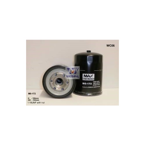 WESFIL OIL FILTER - WCO6