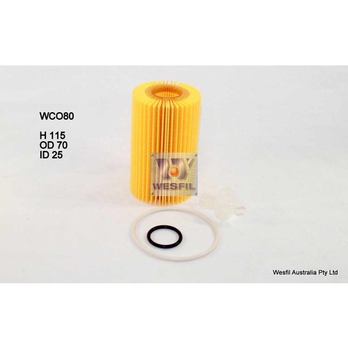 WESFIL OIL FILTER - WCO80