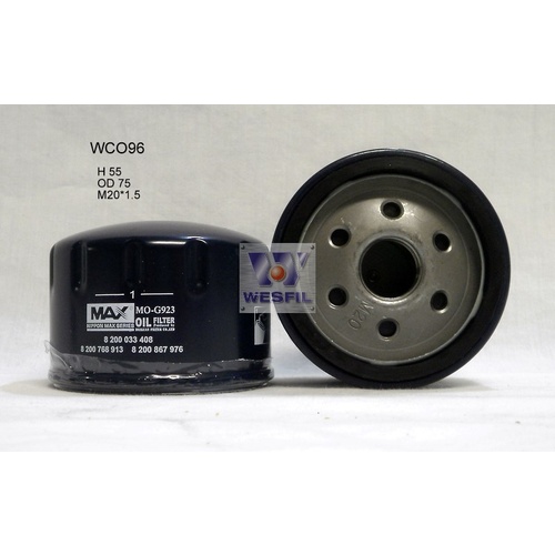 WESFIL OIL FILTER - WCO96