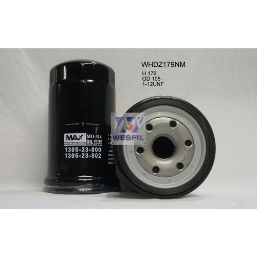 WESFIL OIL FILTER - WHDZ179NM