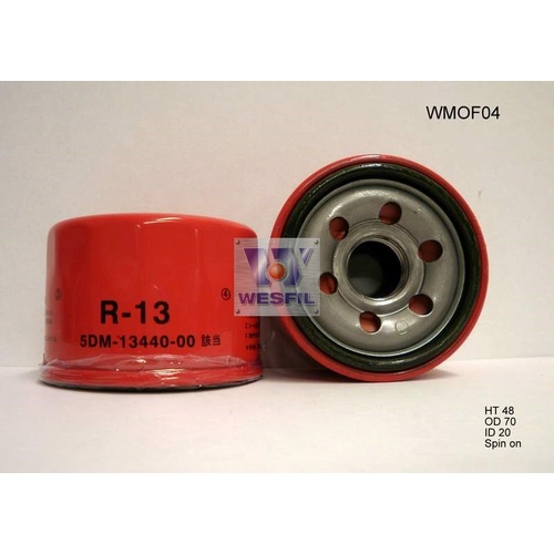 WESFIL OIL FILTER - WMOF04