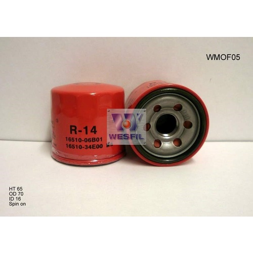 WESFIL OIL FILTER - WMOF05