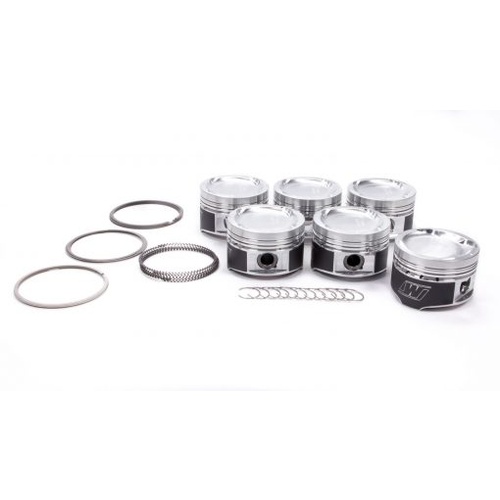 Wiseco for 2JZGTE 3.0L 24V Asymmetric Skirt Supra 93-98 Pistons K677M865AP