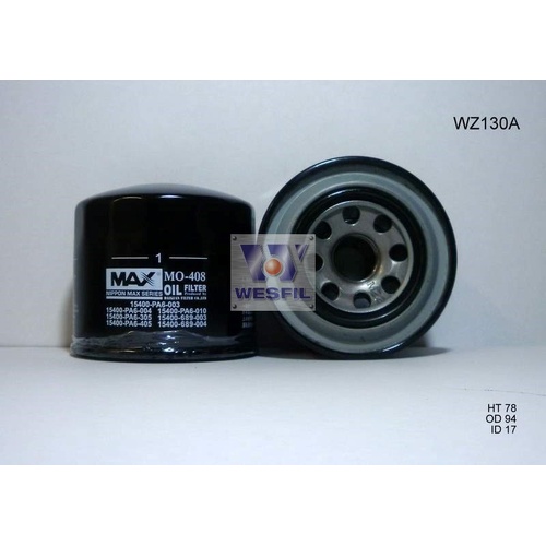 WESFIL OIL FILTER - WZ130NM