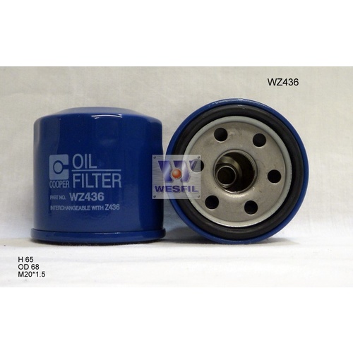 WESFIL OIL FILTER - WZ436