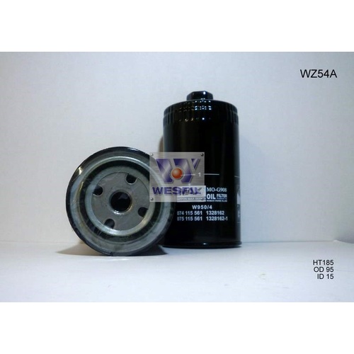 WESFIL OIL FILTER - WZ54NM