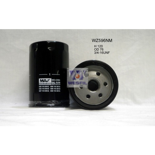 WESFIL OIL FILTER - WZ596NM