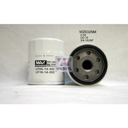 WESFIL OIL FILTER - WZ632NM
