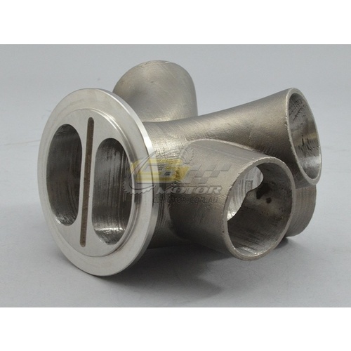 Merge Collector 4 Cylinder V-Band D/E Twin External Gate